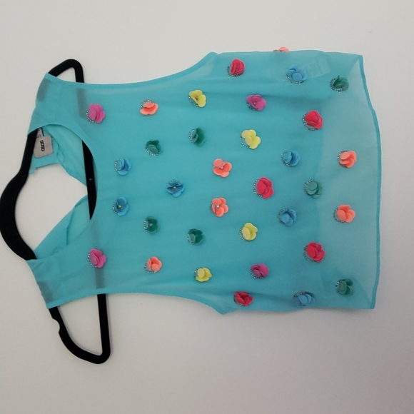 COPY - 🌸🏵🌸ASOS FLOWER EMBELLISHED TOP, FAIRY CORE - Picture 4 of 7